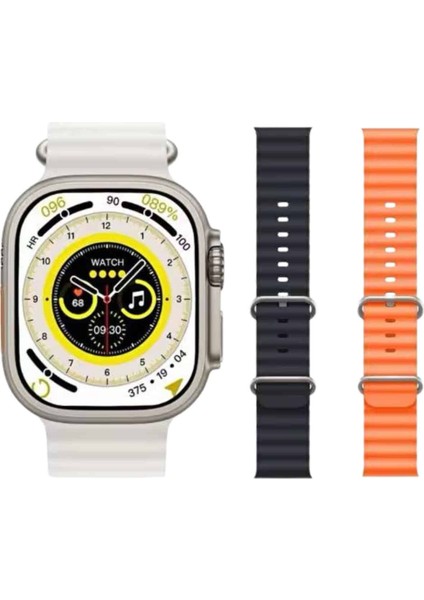 Android ve Ios Uyumlu Uyku ve Sağlık Takibi Yapabilen 3 Kordonlu Akıllı Saat - MCT4987-8096 modelleri