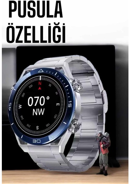 Akıllı Saat Yeni Nesil Bluetooth Bağlantılı Uyku ve Sağlık Takibi Nfc ve Gps - MCT3687-2249 fırsatları