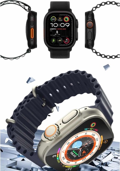 Akıllı Saat Sesli Görüşme Titreşimli Gps Bağlantısı Müzik Dinleme Sosyal M - MCT8902-1429 modelleri