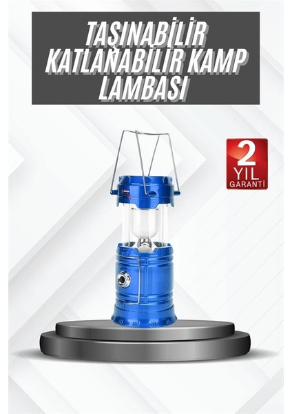 Kamp Lambası Güneş Enerjili LED Lamba Işıldak Şarjlı Powerbank Özellikli - MCT3673-7425 fiyatları