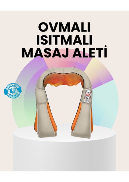 Isıtmalı Ovmalı Masaj Aleti Kas Gevşetici ve Kan Dolaşımı Düzenleyici - MCT6859-3601