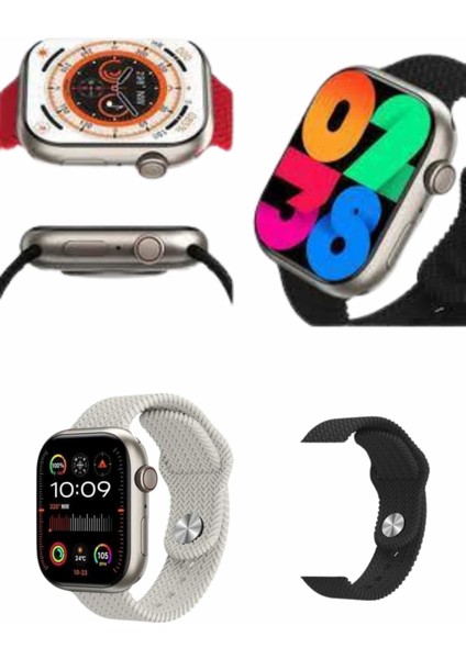 Akıllı Kol Saat Amoled Ekran Android ve Ios Uyumlu Arama Konuşma - MCT6129-4371 modelleri