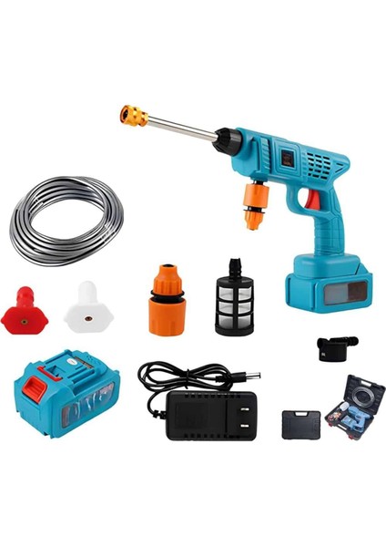 Şarjlı Oto Yıkama Bahçe Sulama Tabancası Makinesi Yüksek Basınçlı - MCT7997-7141 modelleri