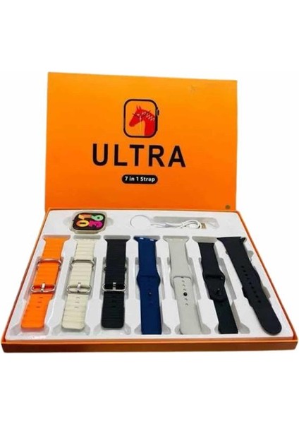 7 Kordonlu Akıllı Saat Plastik Kordon Hasır Kordon Çelik Kordon - MCT8848-5790 fırsatları