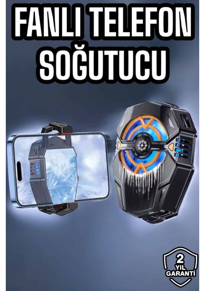 Fanlı Telefon Soğutucu Pervaneli Soğutma Fanı - MCT6695-8978
