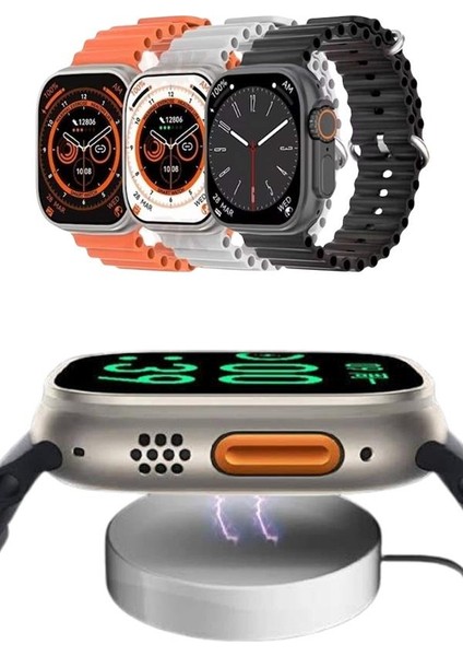 Yeni Nesil Akıllı Saat Uyku ve Sağlık Takibi Titeşimli Sesli Arama Mesaj ve Bil - MCT2297-5569 fırsatları