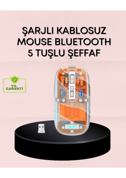 Hafif ve Taşınabilir Fare – 43 Gram Otomatik Uyku Modlu - MCT7268-9881