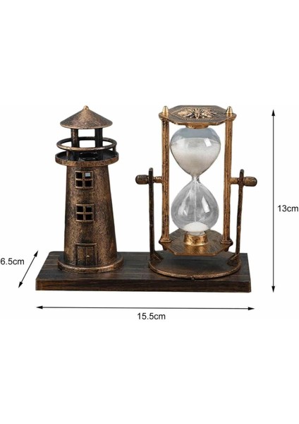 Eyfel Kulesi ve Deniz Feneri Dekoratif Masa Biblosu Hediyelik - MCT8594-7043 fiyatları