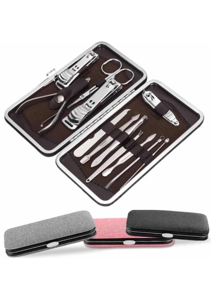 Tırnak Bakımı Tırnak Makası Profesyonel 12 Parça El Ayak Manikür Pedikür Set - MCT4972-5175 fiyatları