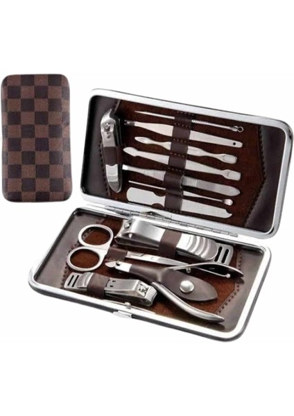 Tırnak Bakımı Tırnak Makası Profesyonel 12 Parça El Ayak Manikür Pedikür Set - MCT4972-5175 modelleri
