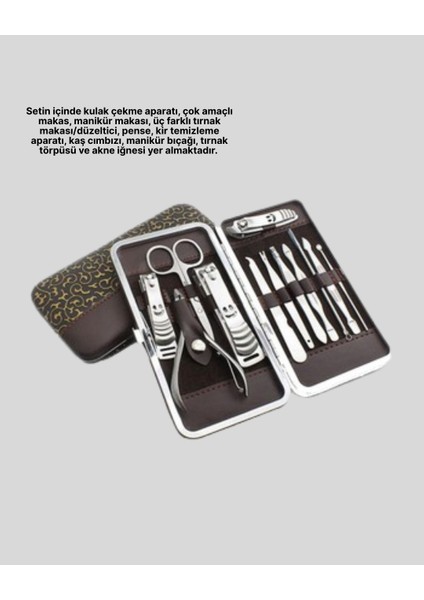 El ve Ayak Bakımı Için Profesyonel 12 Bakım Seti - MCT8583-7321 fırsatları