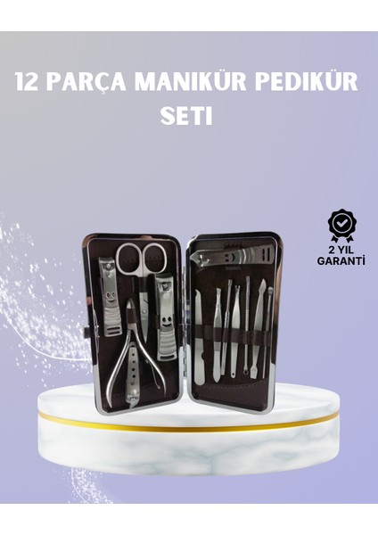 Seyahat Için Taşınabilir Deri Çantalı Bakım Seti - MCT4036-8644