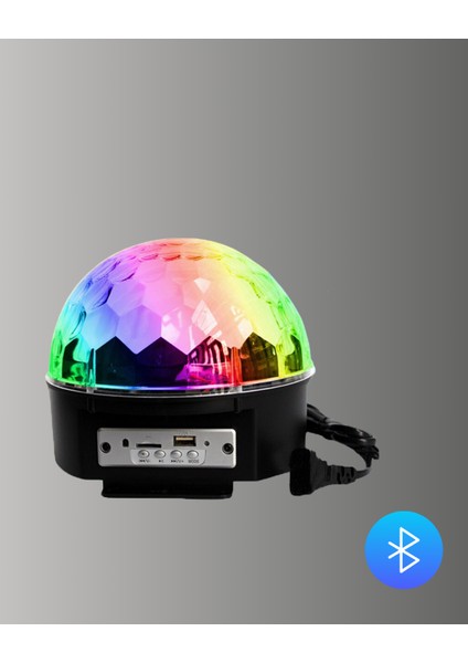 Taşınabilir Bluetooth Disko Topu Uzaktan Kumandalı Işık Efektleri - MCT2723-6026 modelleri
