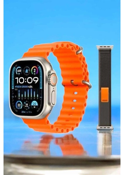 Akıllı Saat Android ve Ios Uyumlu Nfc ve Gps Özelliği Arama Cevaplayan - MCT9383-2369 fırsatları