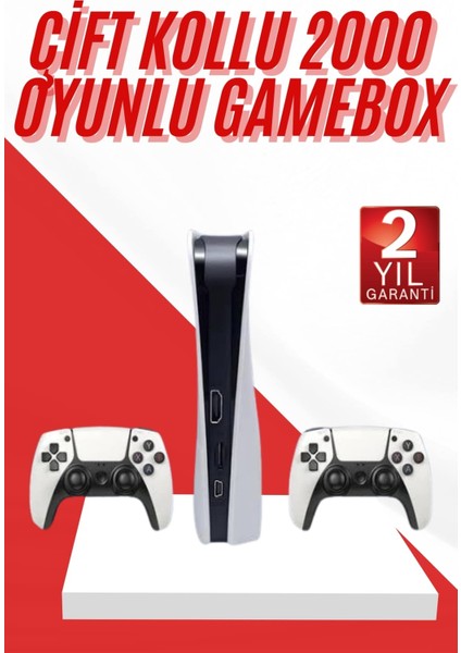 4K Hd 2.4g Kablosuz Kol 3000 Oyunlu Game Station Retro Atari Game Box - MCT7527-6422