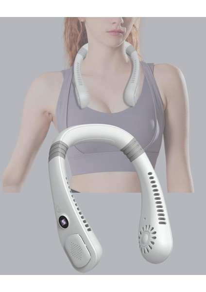 Taşınabilir Boyun Fanı Sessiz Çalışma ve USB Şarj Özellikli - MCT3104-8610 indirimleri