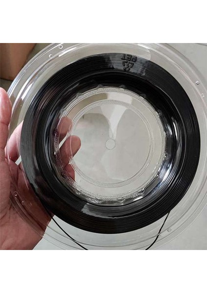 Polyester Tenis String 200M Reel Gym Dayanıklı Eğitim Stresi Ince 1 25MM Tenis Raket Dizesi (Yurt Dışından) modelleri