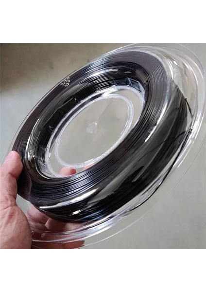 Polyester Tenis String 200M Reel Gym Dayanıklı Eğitim Stresi Ince 1 25MM Tenis Raket Dizesi (Yurt Dışından) fırsatları