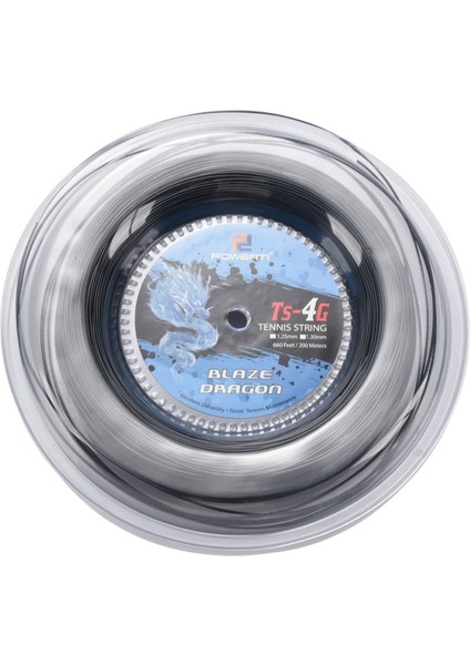 Powerti Tenis String 4g Polyester Eğitim Raket String 200M Reel Spor Salonu (1 25MM) (Yurt Dışından)