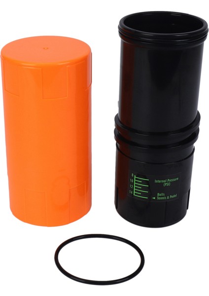 3x Tenis Ball Koruyucu - Tenis Toplarını Taze Tutun ve Yeni Turuncu (Yurt Dışından) fiyatları