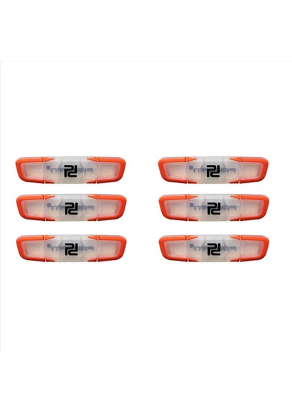 Powerti 6pcs Uzun Tenis Raket Şok Emici Şok Geçirmez Damper Değiştirme Raket Aksesuarlarını Azalt- (Yurt Dışından)