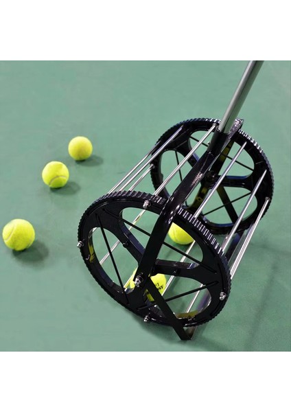 Tenis Ball Seçici Konteyner Raket Plajı Tenis Ball Hopper Teleskopik Masa Tenis Badminton Toplayıcı (Yurt Dışından) fiyatları