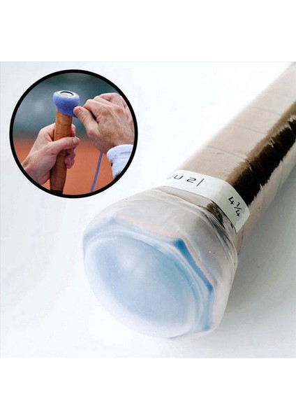 3x Şok Geçirmez Silikon Enerji Kılıf Tenis Raket Kapağı Tutamak Uç Kapağı Tampon Aksesuarları Kavrama Halkası (Yurt Dışından) fırsatları