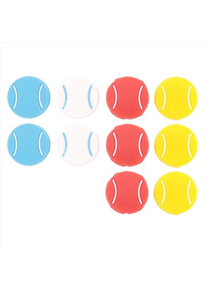 10 Adet Tenis Raket Titreşim Sönümleyiciler Tenis Şekli Tenis Raket Şok Emicileri Tenis Raket Telleri Amortisörler (Yurt Dışından) fiyatları