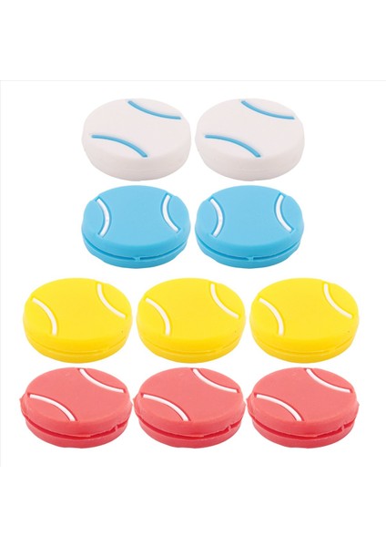 10 Adet Tenis Raket Titreşim Sönümleyiciler Tenis Şekli Tenis Raket Şok Emicileri Tenis Raket Telleri Amortisörler (Yurt Dışından) modelleri