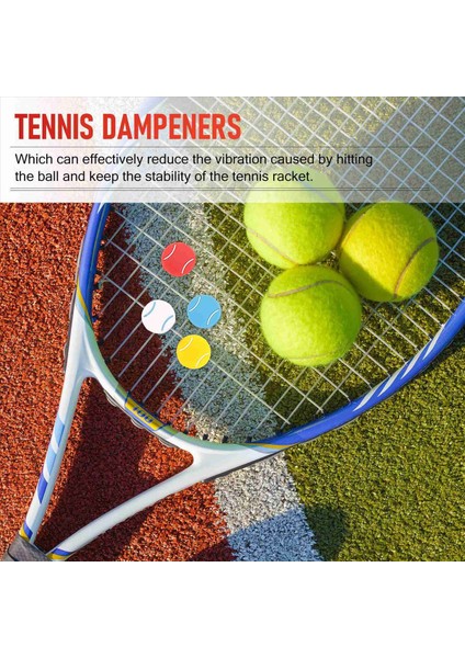 10 Adet Tenis Raket Titreşim Sönümleyiciler Tenis Şekli Tenis Raket Şok Emicileri Tenis Raket Telleri Amortisörler (Yurt Dışından) fırsatları