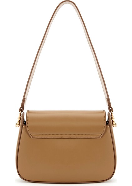 Kapaklı Logolu Çanta Bej 12144556000 modelleri