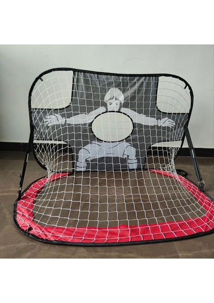 2&#39 Si Taşınabilir Katlanabilir Mobil Çocuk Futbol Futbol Tenis Rafı Çok Fonksiyonlu Eğitim Top Rafı (Yurt Dışından) indirimleri