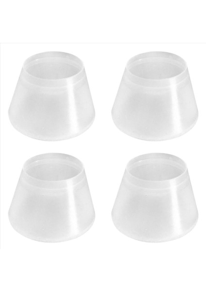 4x Şok Geçirmez Silikon Enerji Kılıf Tenis Raket Kapağı Sapma Kapağı Tampon Kavrama Raket Sporu Overgrip (Yurt Dışından)