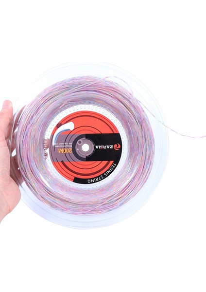 Zarsia 1 Reel 1 35MM Sentetik Flaş Naylon Gökkuşağı Tenis String Yumuşak Duygu Tenis Raket Dizeleri (200M) (Yurt Dışından) fiyatları