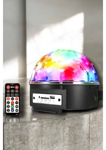 Kompakt Tasarımlı Telefon Kontrollü Disko Topu Işıkları - MCT6329-7480 indirimleri