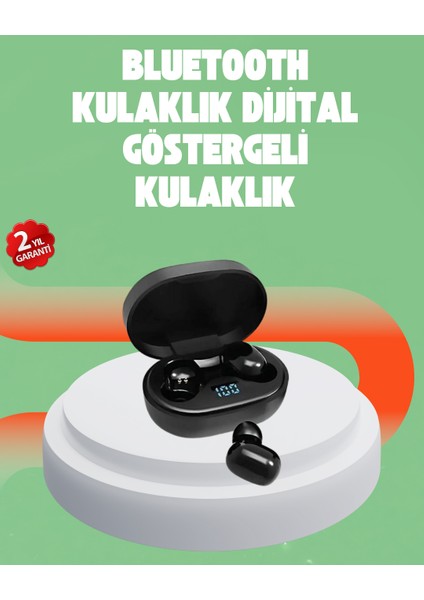 Bluetooth 5.0 Kulaklık – LED Ekranlı Şarj Kutusu - MCT9521-6088