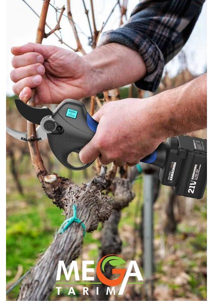 Parmak Sensörlü 40MM Çift Akülü Budama Makası Japon Malı (16.8V 4AH 67.2WH) Yedek Bıçak Takımı Hediyeli modelleri