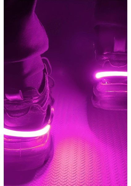 LED Pembe Işıklı Ayakkabı Takılabilir Aksesuar modelleri