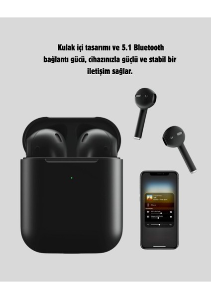 Tws Pro 5 Kablosuz Kulaklık – Bluetooth 5.1 Gürültü Engelleme Uzun Pil Ömrü - MCT6117-5182 fırsatları