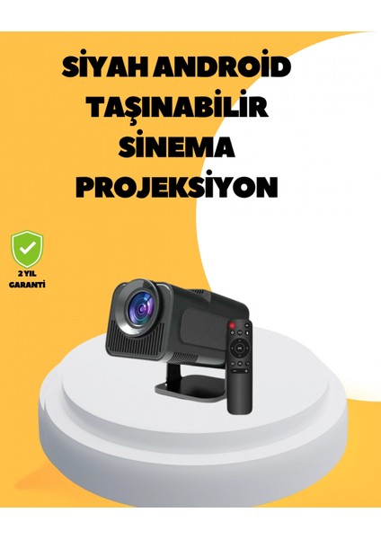 1080P Full Hd Çözünürlük ve 4K Destekli Projektör