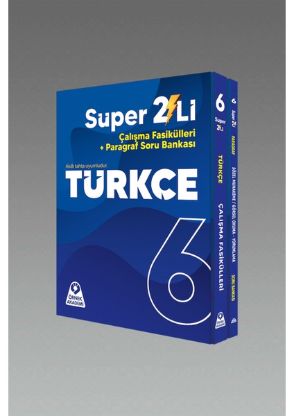 Örnek Akademi 6.sınıf Süper 2li Türkçe fırsatları
