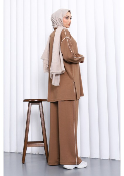 Vizon Biyeli Tunik Pantolonlu Modal Takım fırsatları