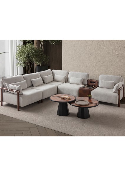 Soft Large Köşe Takımı Ses Sistemli