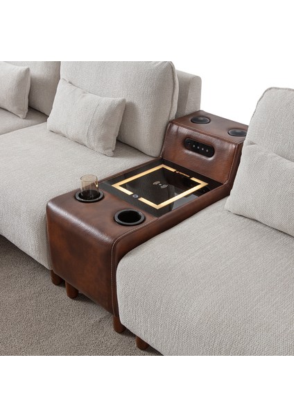 Soft Large Köşe Takımı Ses Sistemli