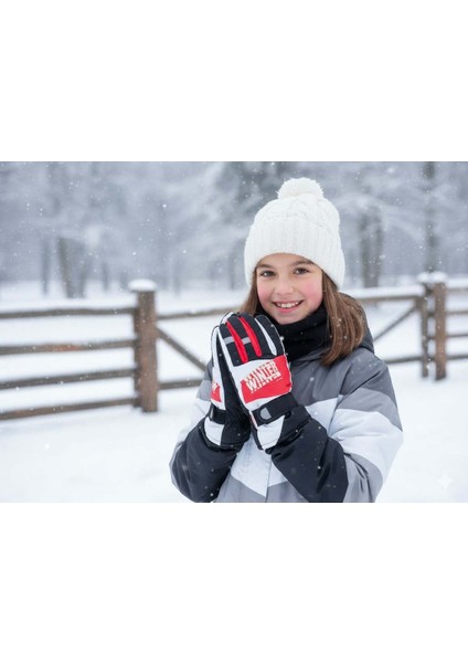 Kitti 422-15 9-14 Yaş Kar Kayak Eldiveni