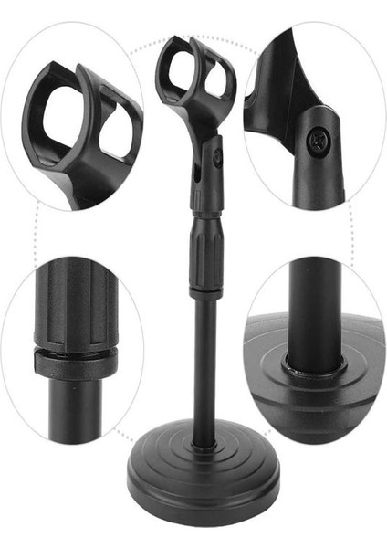 Ayarlanabilir Masa Tipi Mikrofon Standı Masa Üstü Mikrofon Tutucu Aparat