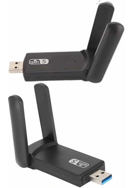 Wifi Alıcı Dual Band USB 3.0 Adaptör Kablosuz Windows 7/8/10/11 fırsatları