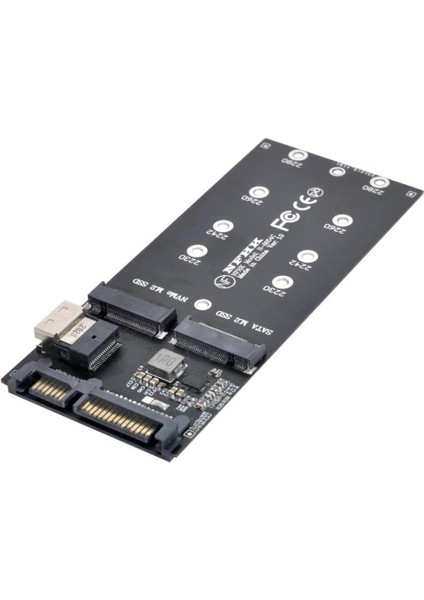SFF-8654 Ngff M-Key To Slimline Sas Nvme Pcıe SSD Sata Adaptör Anakart Için N-8654D KART