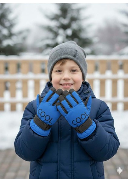 Kitti 422-17 9-14 Yaş Kar Kayak Eldiveni