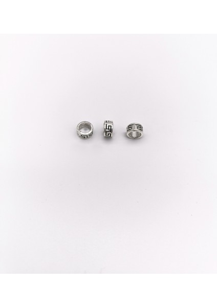 Metal Tesbih Arası – Gümüş Renkli - 20 Adet | Tesbih ve Doğal Taş Bileklik Yapımı Için Uyumlu fiyatları